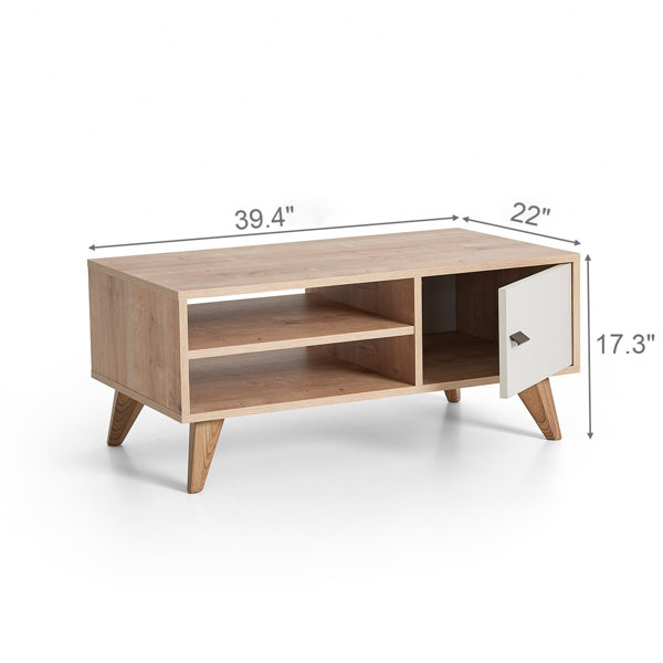 George Oliver Keane Coffee Table With Storage Wayfair