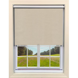 Day and Night Roller Blinds Black White Cream Grey Cappuccino 5 Sizes 160cm Drop