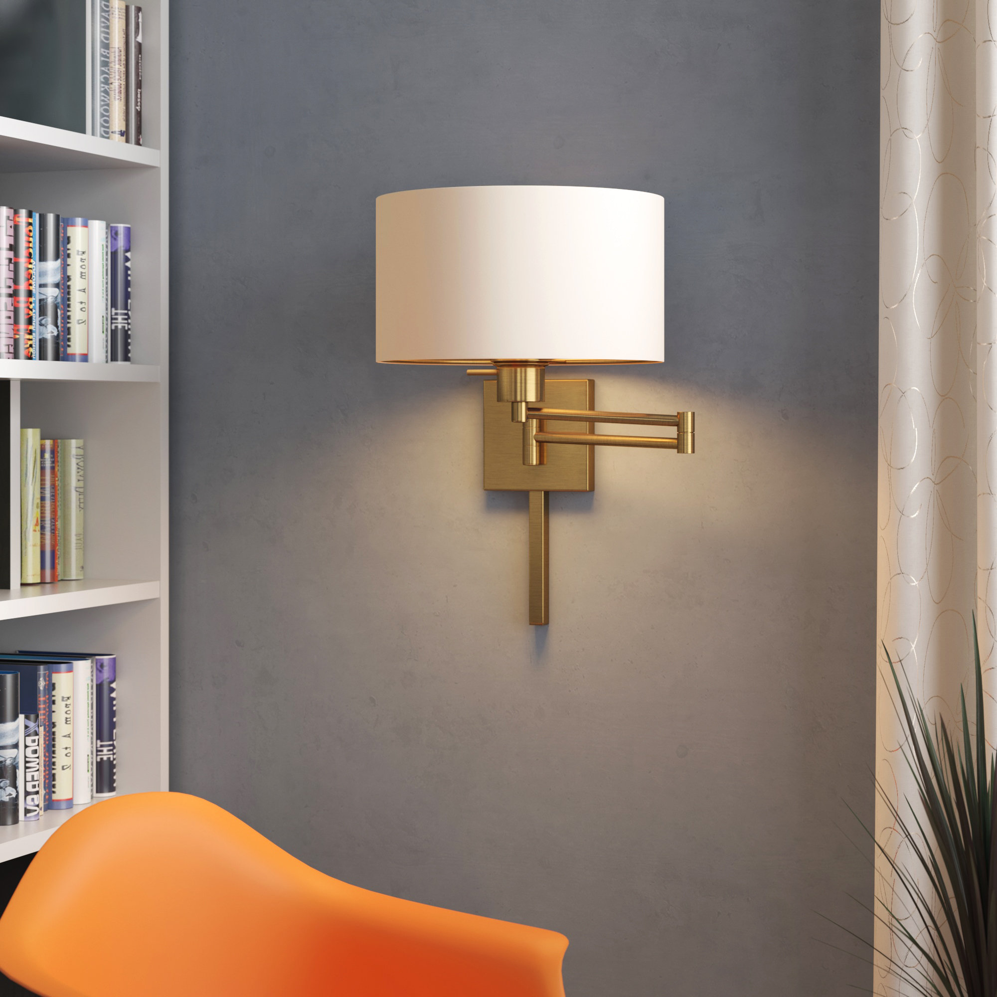 swing lamps bedside