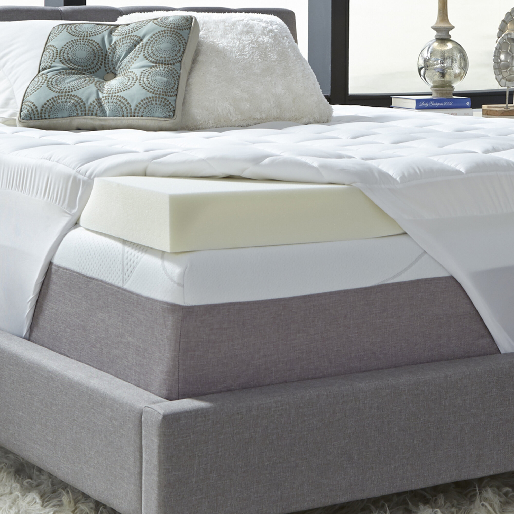 Comforpedic Gel Memory Foam Mattress Topper Comforpedic