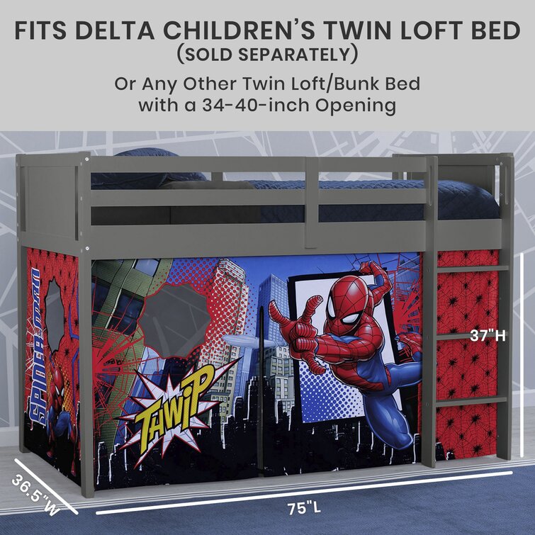 Arañas  Tienda De Campaña Spiderman Mid-sleeper Bed 