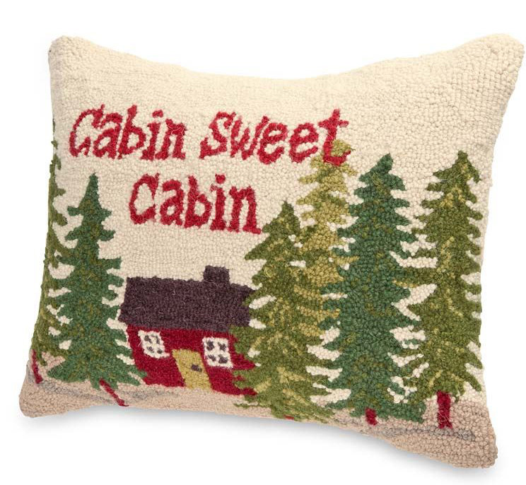 Plow Hearth Cabin Sweet Cabin Indoor Wool Throw Pillow Wayfair
