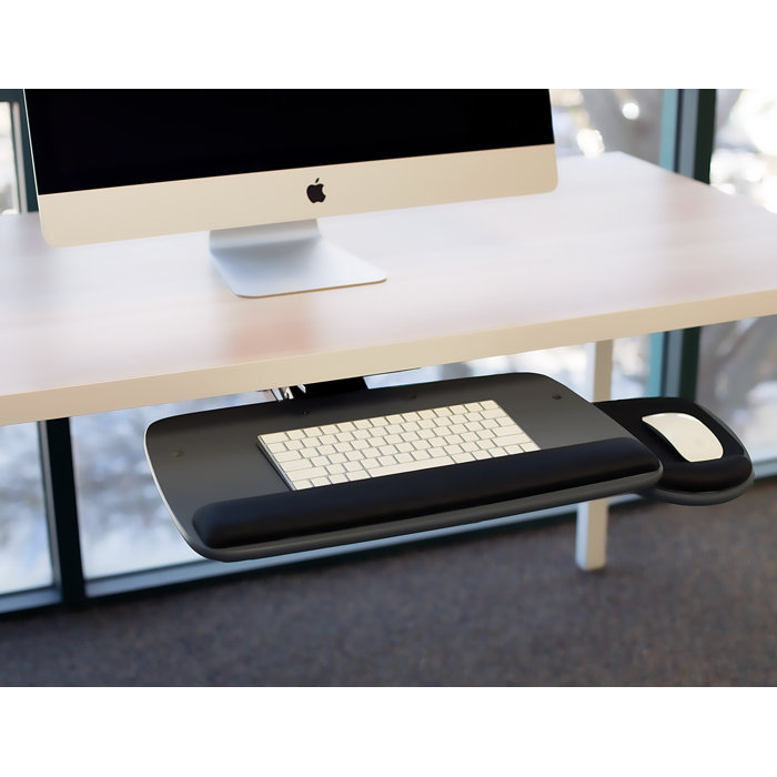 Symple Stuff Bingaman Under 11 H X 20 W Desk Keyboard Tray