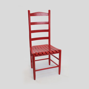 Pellegrin Ladderback Solid Wood Dining Chair by Gracie Oaks Fresh