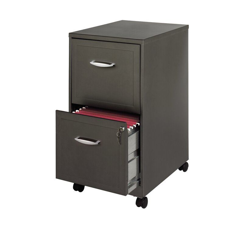 llr 16872 lorell soho 18 2-drawer mobile file cabinet - lorell furniture on lorell 16872 2-drawer mobile file cabinet 18-inch