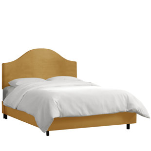 Go to store & view more images Mystere Upholstered Panel Bed by Alcott Hill