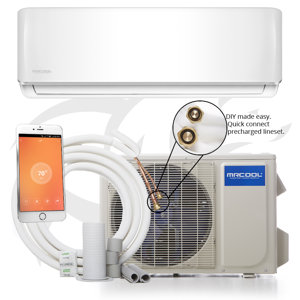 DIY 18,000 BTU Energy Star Through the Wall Air Conditioner with Remote and WiFi Control