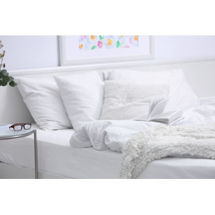 60 Cotton 40 Polyester Sheets Wayfair 200 Thread Cotton Blend Flat Sheet Set Of 6