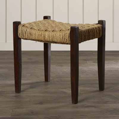 Kathleen Solid Wood Vanity Stool