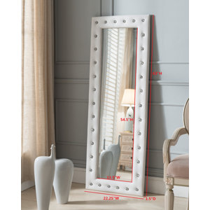 Tufted Full Length Mirror