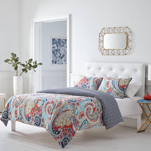 Go to store & view more images Mirage Paisley Reversible Comforter Set by Trina Turk