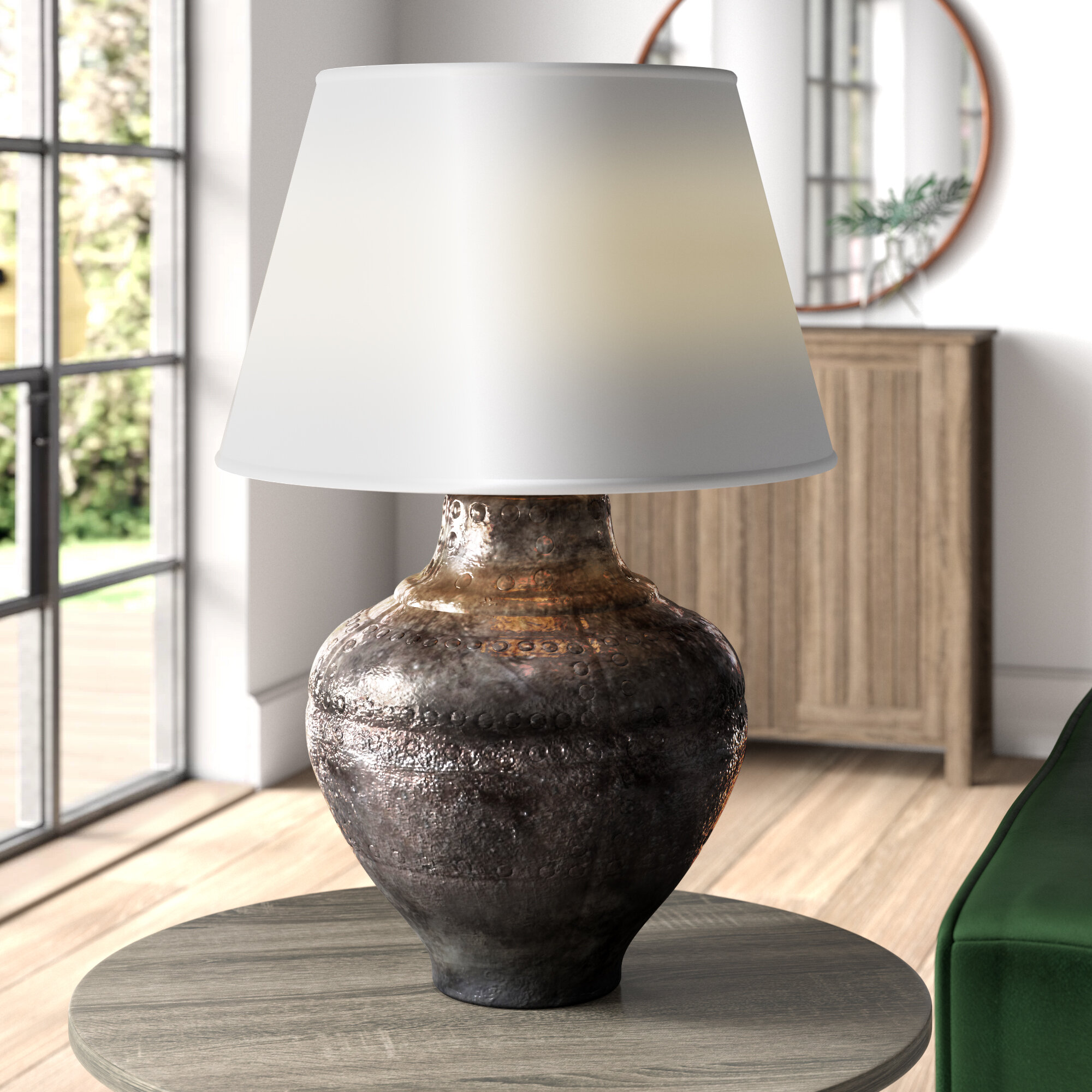 wayfair grey table lamps