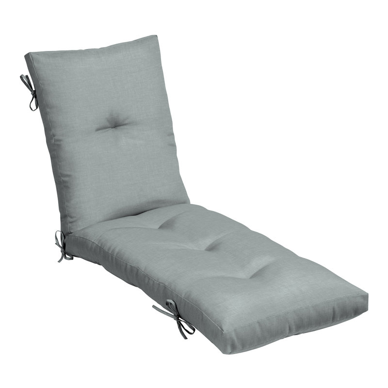 ARDEN EarthFIBER Latitude Run 1 - Piece Outdoor Seat/Back Cushion Cushion Color: Stone Gray