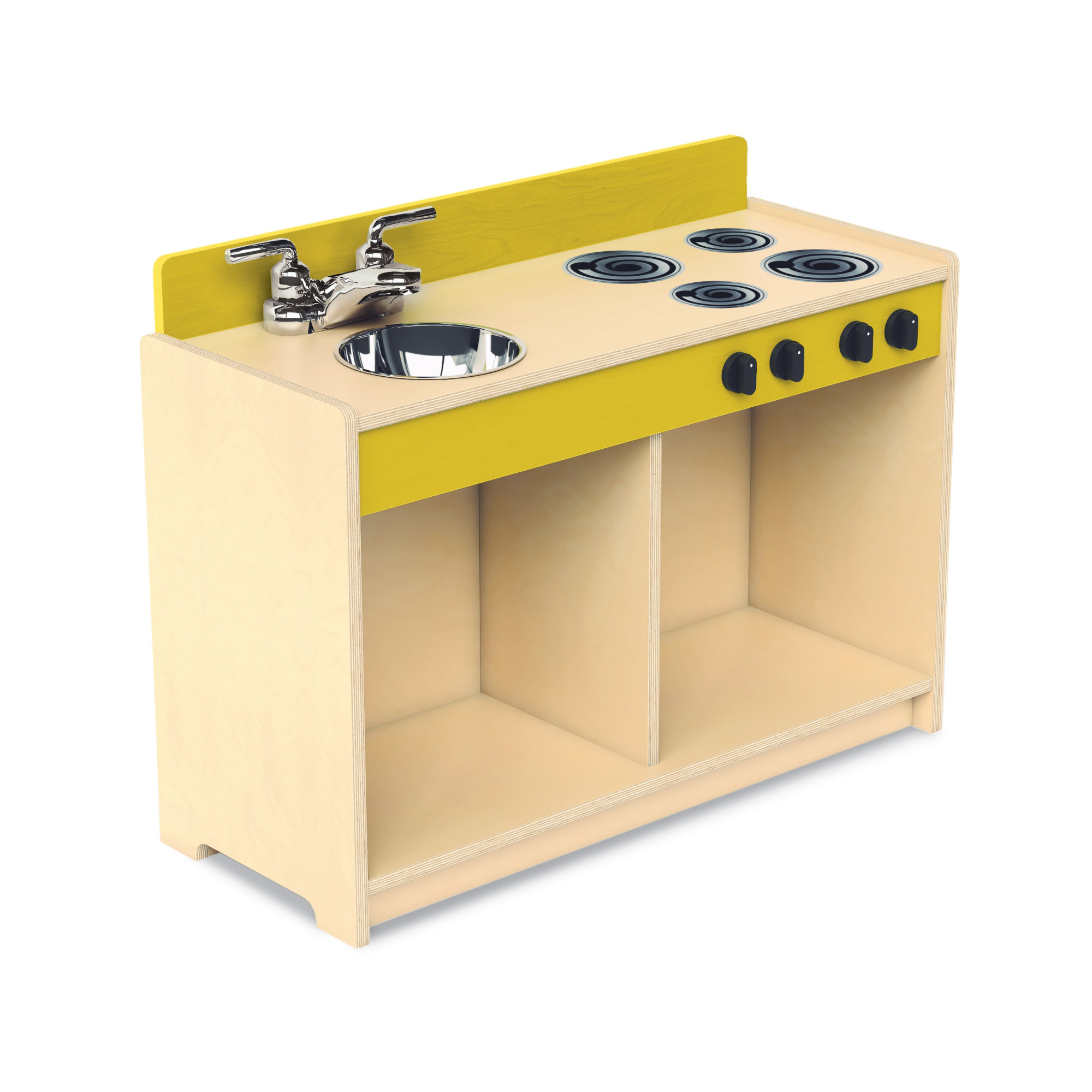 Whitney Bros. Let's Play Toddler Kitchen Set Wayfair