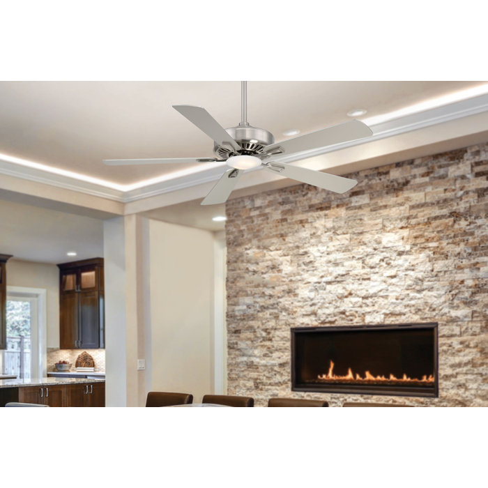 Minka Aire Contractor Bowl 5 Blade Ceiling Fan With Remote
