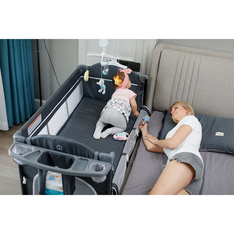Zoomie Kids Baby Beside Sleeper Bassinet Sleeper Bed Side Crib For Baby Include Sheet Mattress Diaper Changer Hanging Diaper Caddy Keep Baby Beside Your Bed Multifunction Baby Bed Wayfair Zoomie Kids Baby Beside Sleeper Bassinet Sleeper Bed Side Crib For Baby Include Sheet Mattress Diaper Changer Hanging Diaper Caddy Keep Baby Beside Your Bed Multifunction Baby Bed Wayfair