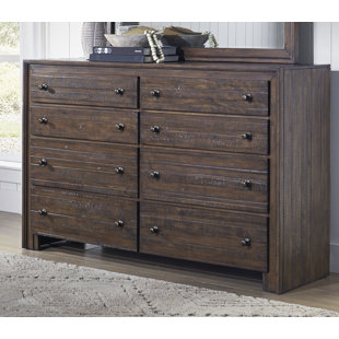 Go to store & view more images Van Reipen 8 Drawer Double Dresser with Mirror by Millwood Pines