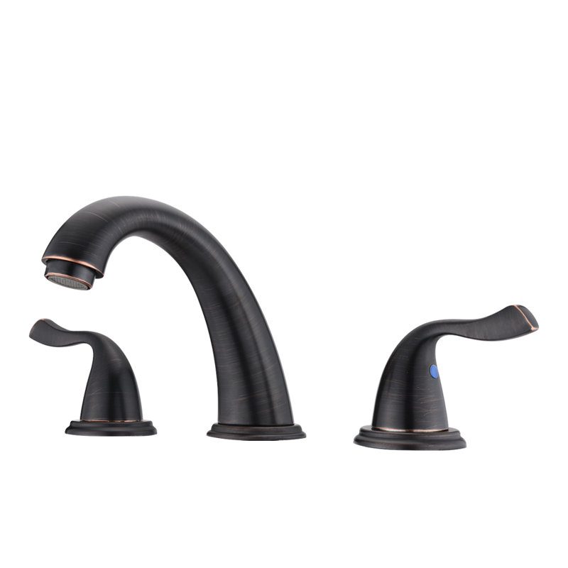 Watqen Widespread Bathroom Faucet With Drain Assembly And Quick