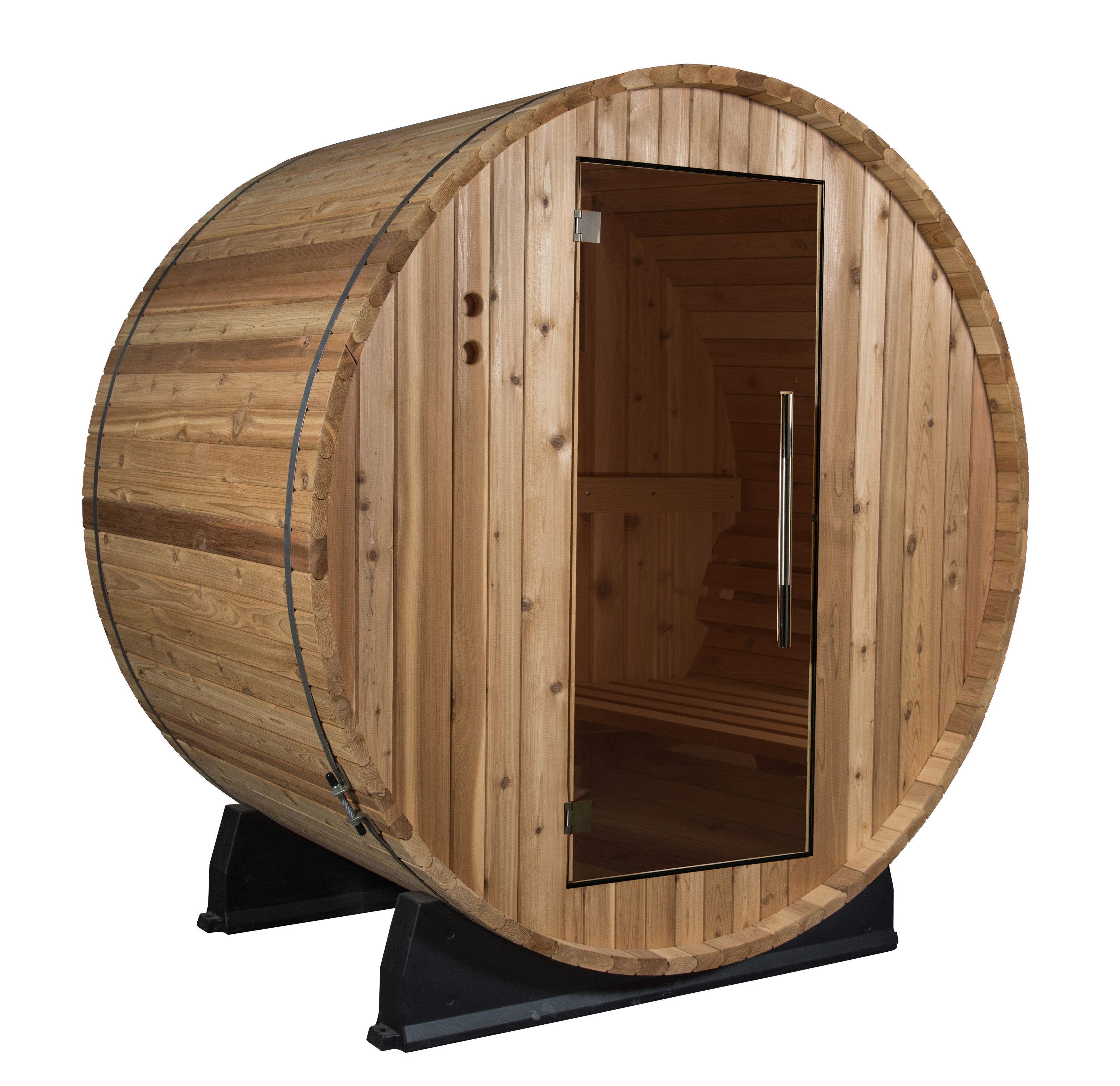Almost Heaven Saunas Salem 2 Person Traditional Steam Sauna Reviews Wayfair