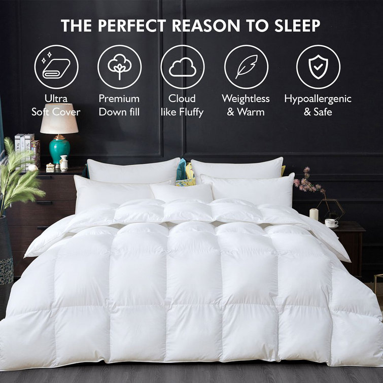 full size feather comforter