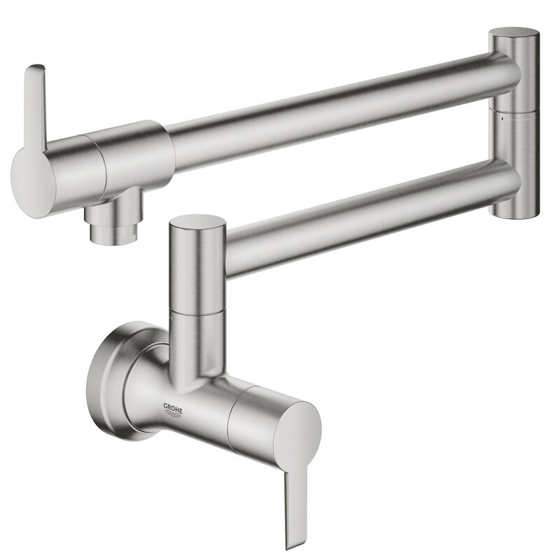 Grohe Ladylux L2 Wall Mount Pot Filler Wayfair