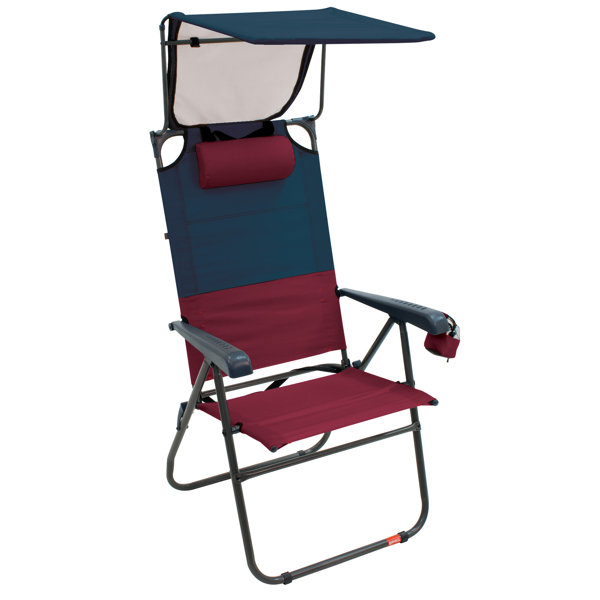 Rio Brands Gear Hi Boy Aluminum Canopy Reclining Beach Chair Wayfair