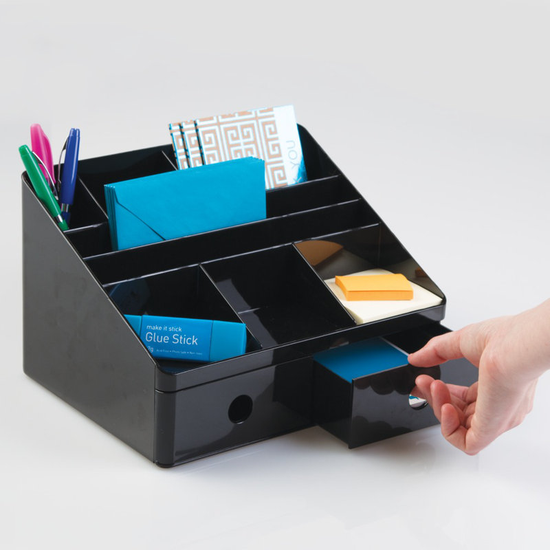 Project Tidy Dee Desk Organizer With Drawers Reviews Wayfair