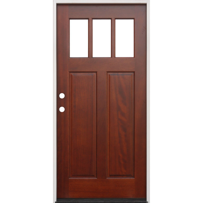 Creativeentryways Shaker Craftsman 3 Lite Ready To Install Wood