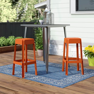 Buzard 30 Patio Bar Stool (Set of 2)