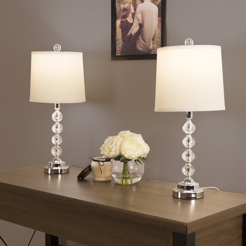 wayfair crystal table lamps