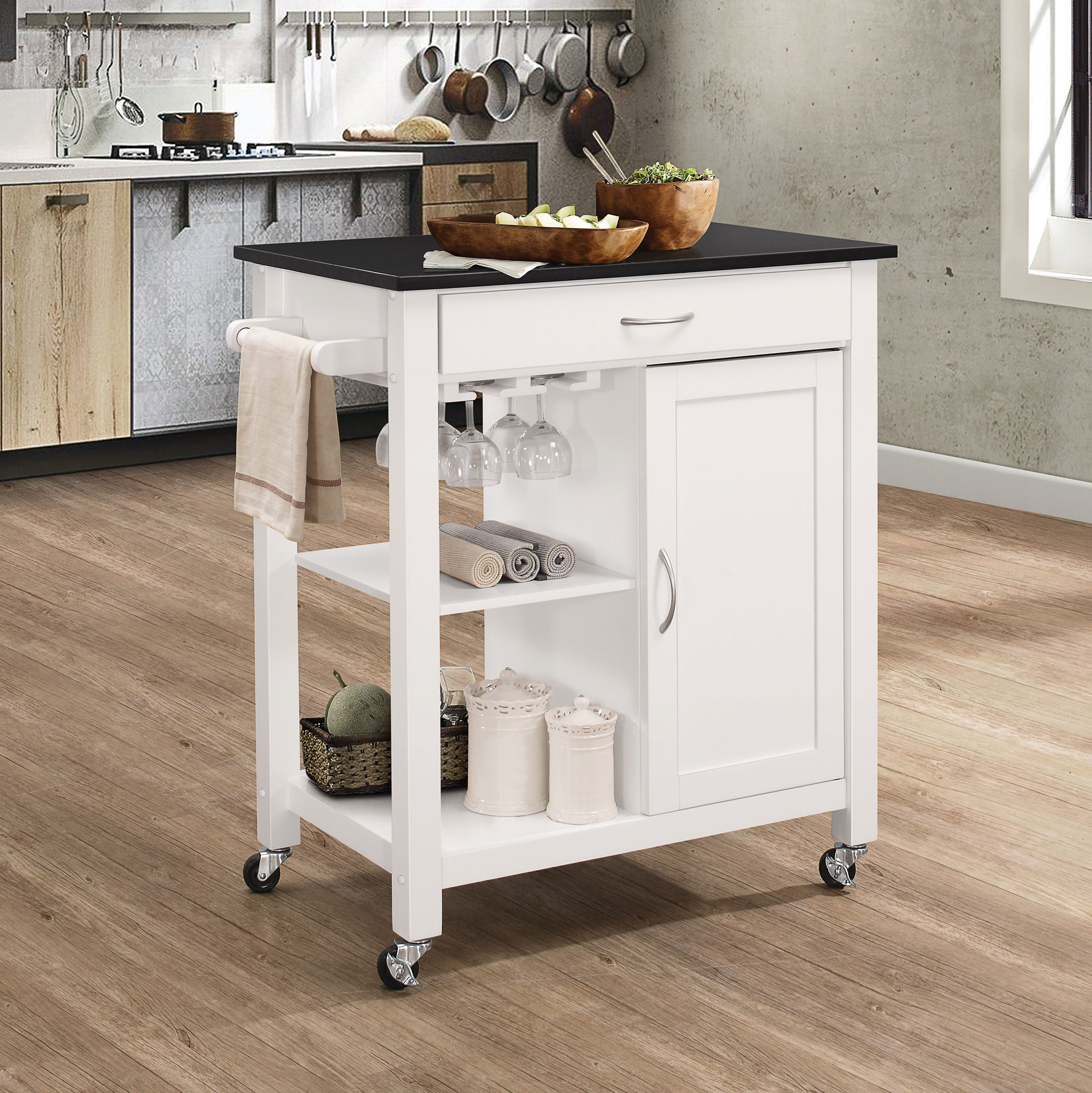Red Barrel Studio Brookton Kitchen Cart Wayfair Ca Red Barrel Studio Brookton Kitchen Cart