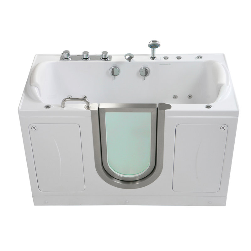 Ella Walk In Bath Companion Acrylic 60" x 30" Walk-In ...