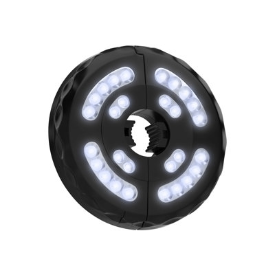 Hartzog Patio Umbrella Light with 28 LEDs and 3 Brightness Modes - Battery-Operated LED Outdoor Lighting with USB Charging Cord by Pure Garden
