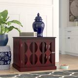 Newport Pet Crate End Table Wayfair