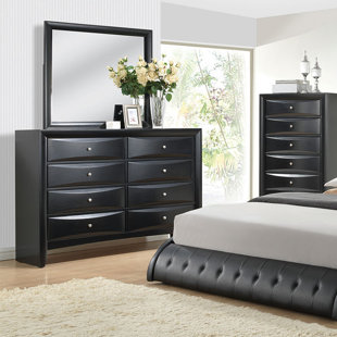 Go to store & view more images Sroda 8 Drawer Double Dresser with Mirror by Latitude Run