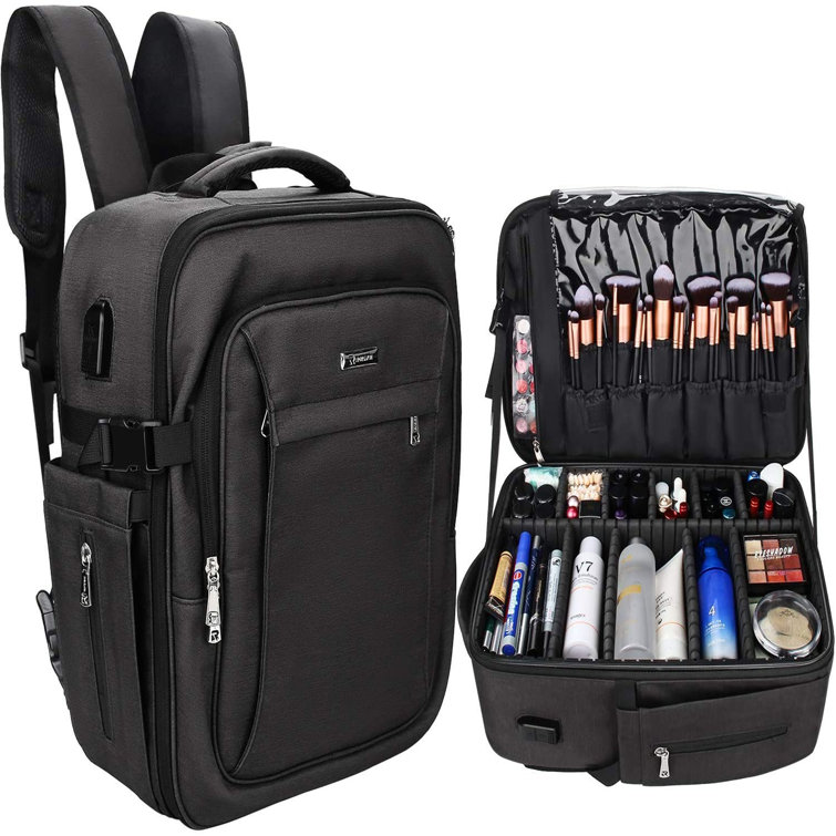 professional makeup organizer case