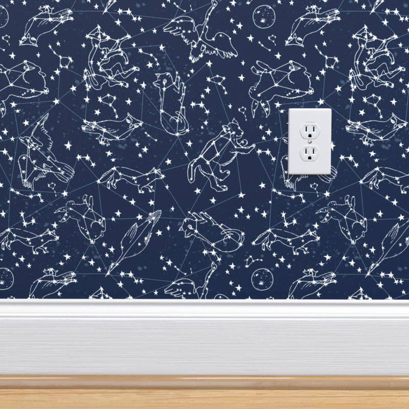 Ebern Designs Mellery Galaxy Removable Peel and Stick ...