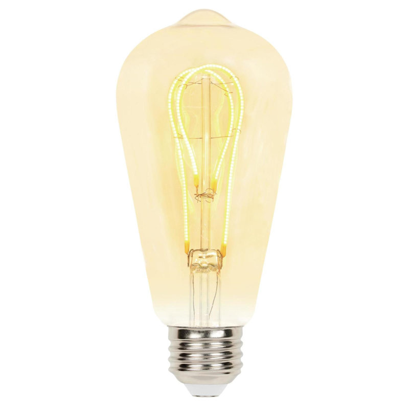 Westinghouse Lighting 4 Watt 25 Watt Equivalent St20 Led Dimmable Light Bulb 2000k E26 Medium Standard Base Wayfair