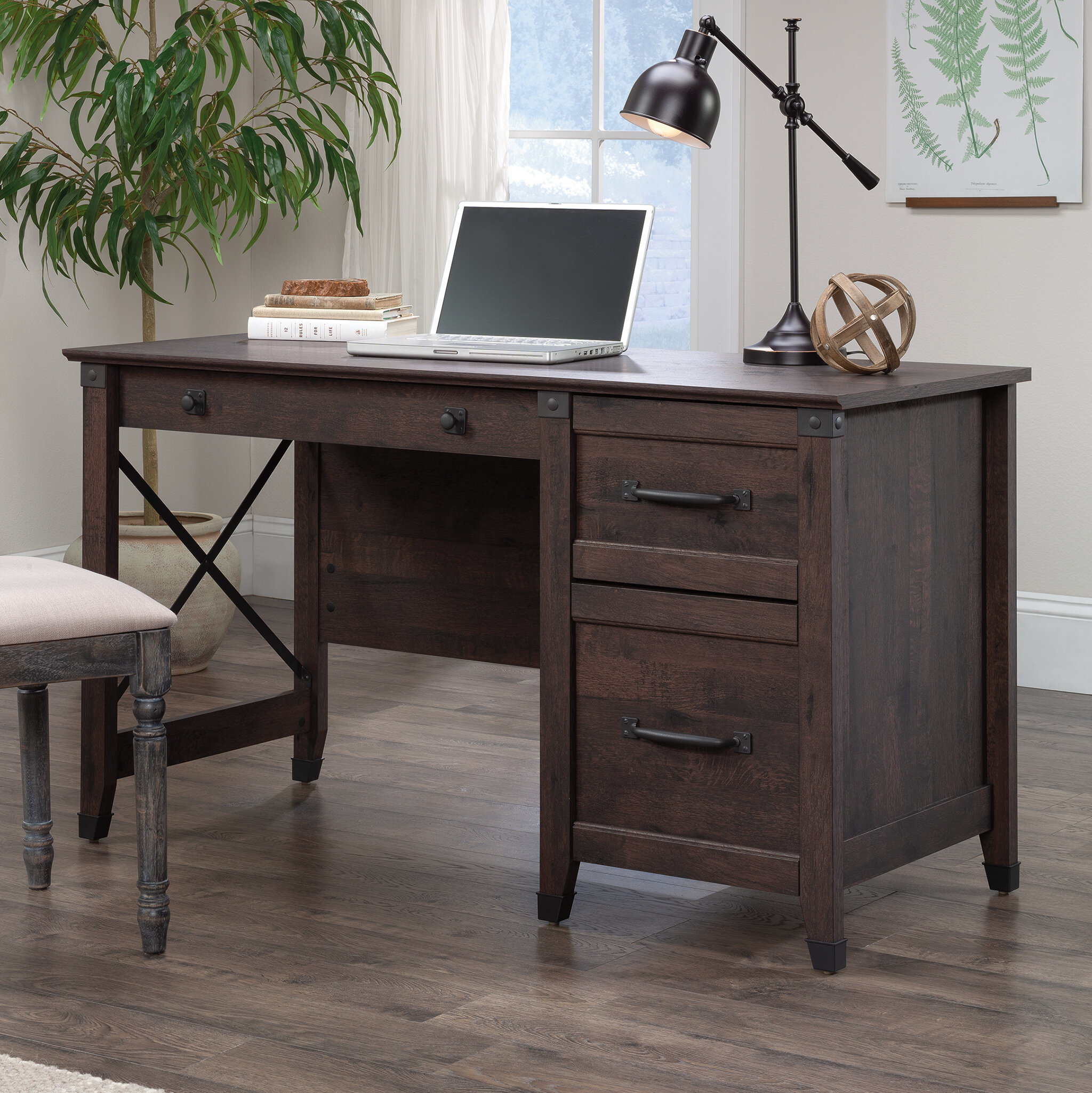 Alcott Hill® Jonassaint Desk & Reviews 