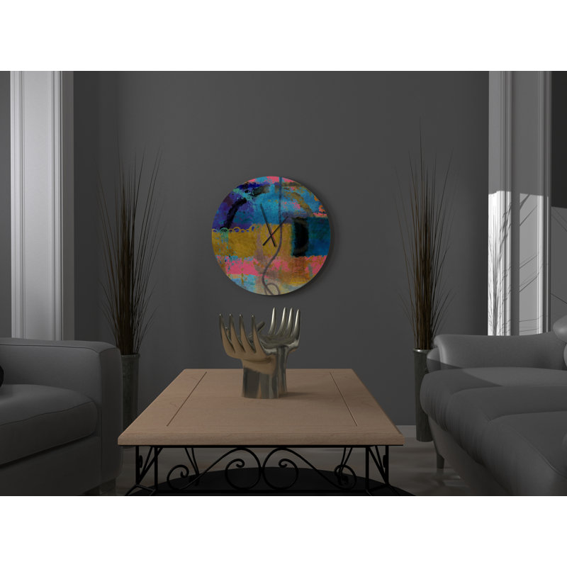 East Urban Home Ulysses Wall Clock Wayfair