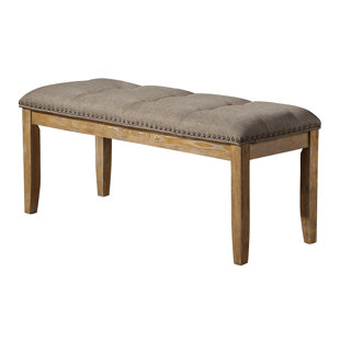 Go to store & view more images Foundry Select Talia Dining Wood Bench