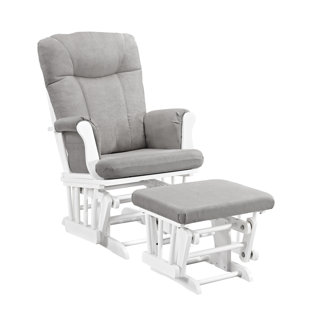 Go to store & view more images Roper Glider and Ottoman by Viv + Rae