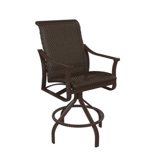 Corsica Swivel 30" Patio Bar Stool by