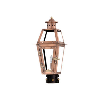 Primo Lanterns Orleans Aged Copper 27 H Hardwired Lantern Head Wayfair