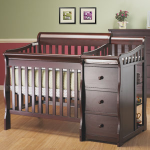 Newport 2-in-1 Convertible Mini Crib and Changer