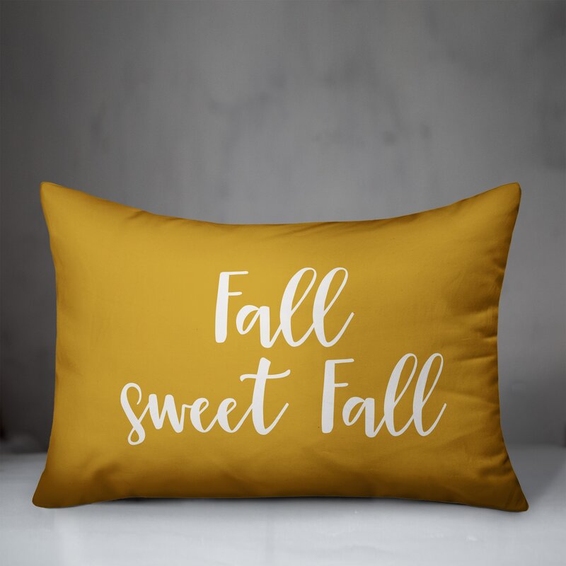 fall sweet fall pillow