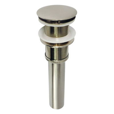 Kingston Brass Coronet Brass Push Pop-Up Bathroom Sink Drain