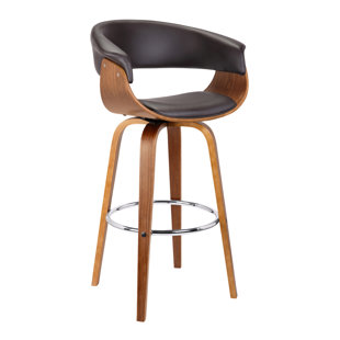 Go to store & view more images George Oliver Chagnon Swivel Bar Stool
