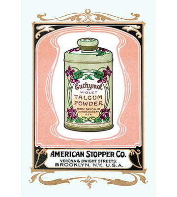 Euthymol Violet Talcum Powder Vintage Advertisement Buyenlarge