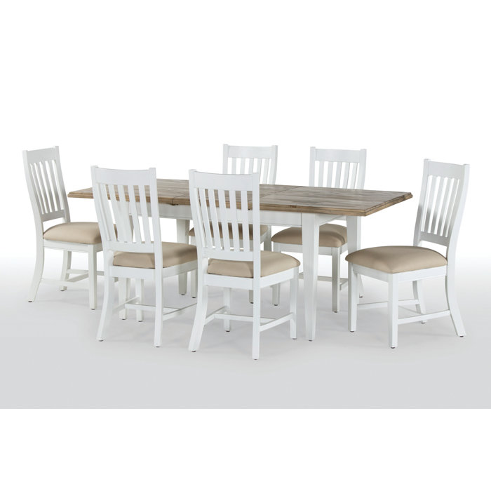Bellemoor Extendable Dining Table With 6 Chairs Bellemoor Extendable Dining Table With 6 Chairs